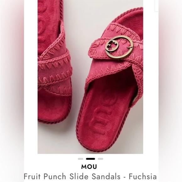 MOU Fruit Punch Slides Size 40 EU or 9.5 US NIB - Picture 2 of 15